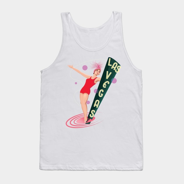 Las Vegas Tank Top by nickemporium1